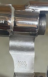 Smith and Wesson 10-5 (2 in, nickel) - 6 of 7