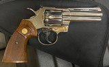 Colt Python (4 in, nickel, 1979) - 2 of 5