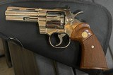 Colt Python (4 in, nickel, 1979) - 1 of 5