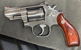 Smith and Wesson 66-2 (2 1/2 in, rosewood grips)