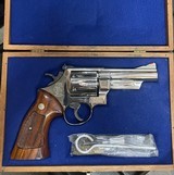 Smith and Wesson 57 (nickel, box)