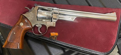 Smith and Wesson 29-3 (nickel, 8 3/8ths) - Image 2 of 6