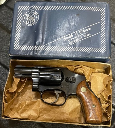 Smith and Wesson 42 (1 7/8ths, blue) - Image 1 of 8