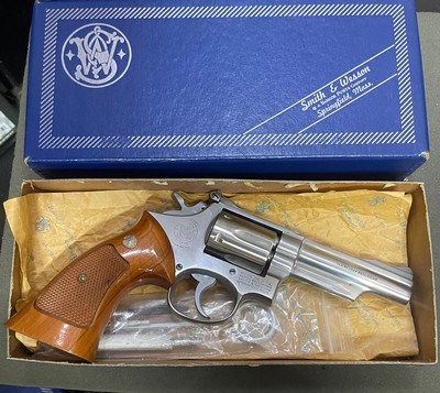 Smith and Wesson 66 (steel sight, 4 inch pinned barrel) - Image 2 of 6