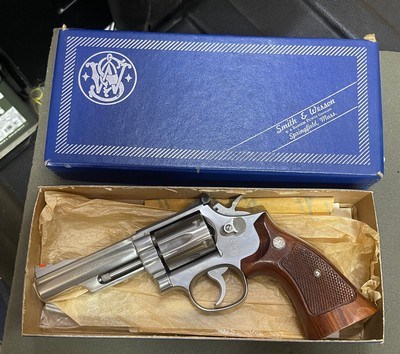 Smith and Wesson 66-1 (4 in, orig box) - Image 1 of 8