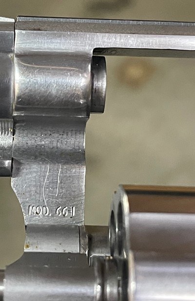 Smith and Wesson 66-1 (2 1/2 in, recessed) - Image 5 of 7