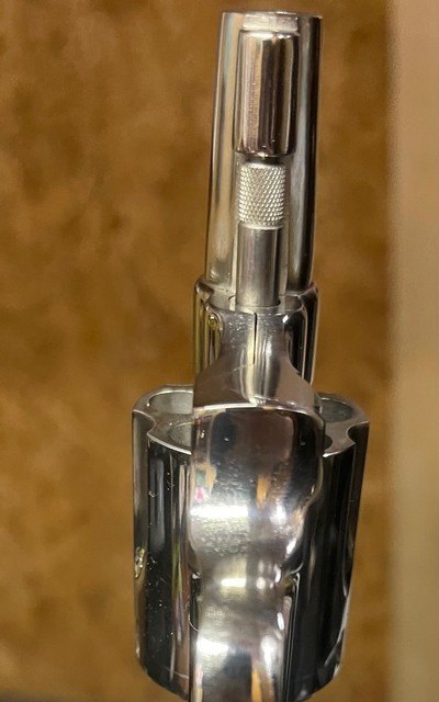 Smith and Wesson 49 (nickel, orig box) - Image 3 of 10