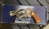 Smith and Wesson 49 (nickel, orig box) - Image 1 of 10