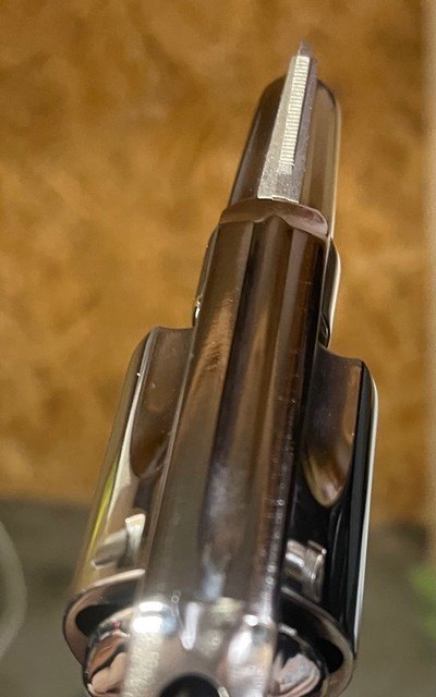 Smith and Wesson 49 (nickel, orig box) - Image 4 of 10