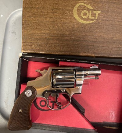 Colt Detective Special (2 in, nickel, box) - Image 2 of 6