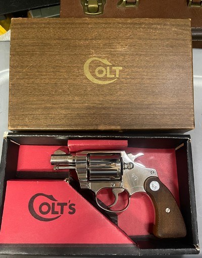 Colt Detective Special (2 in, nickel, box) - Image 1 of 6