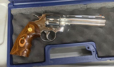 Colt Python (6 in, bright stainless, letter) - Image 2 of 6