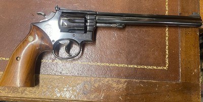 Smith and Wesson 17-3 (8 3/8ths in, targets) - Image 2 of 6