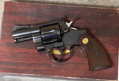 Colt Python (2 1/2 in, blue, 1975) - Image 1 of 5