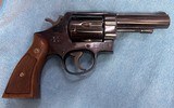 Smith and Wesson 58 (4 in, blue, s prefix) - Image 2 of 7