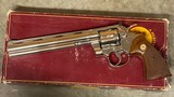 Colt Python (8 in, nickel) - Image 1 of 7