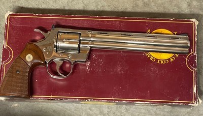 Colt Python (8 in, nickel) - Image 2 of 7