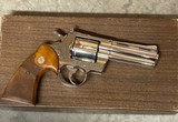 Colt Python (4 in, nickel) - Image 2 of 6