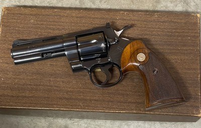 Colt Python (4 in, blue) - Image 1 of 6