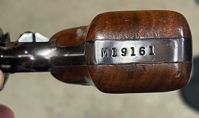Smith and Wesson 34-1 (1 7/8ths, blue, orig box) - Image 7 of 8