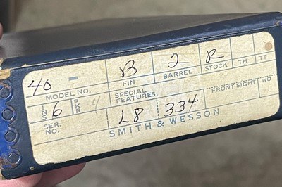 Smith and Wesson 40 (1 7/8ths, blue, orig box) - Image 7 of 7