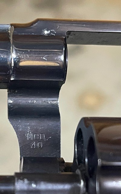 Smith and Wesson 40 (1 7/8ths, blue, orig box) - Image 5 of 7