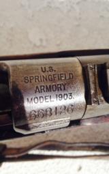 WW1 1903 Springfield Armory Rifle - Serial #688126 - 3 of 8