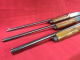 Three Shotgun Set Remington 11-48 in 16GA .410 and 28GA - 15 of 15