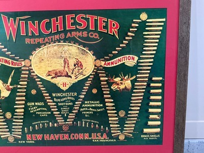 Winchester Bullet Board print - Image 3 of 3