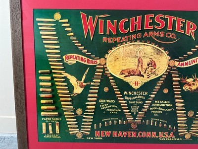 Winchester Bullet Board print - Image 2 of 3