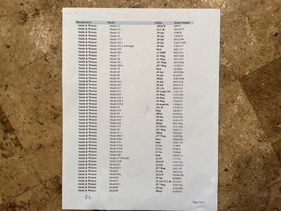 Smith & Wesson Pistol Collection - Image 7 of 8