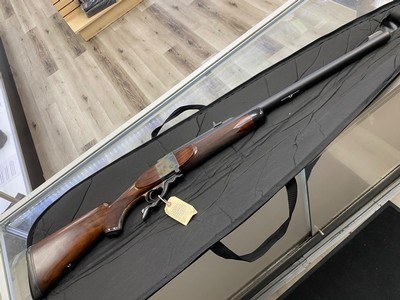 .600 NE falling block rifle made by Clayton Nelson - Image 2 of 13