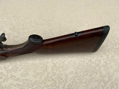 .600 NE falling block rifle made by Clayton Nelson - Image 11 of 13