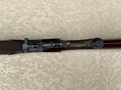 .600 NE falling block rifle made by Clayton Nelson - Image 10 of 13