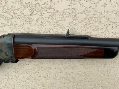 .600 NE falling block rifle made by Clayton Nelson - Image 7 of 13