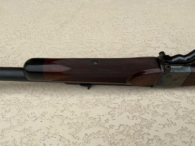 .600 NE falling block rifle made by Clayton Nelson - Image 12 of 13