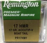 Remington Premier Magnum Rimfire 17 HMR - 1 of 3