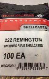 Winchester 222 Remington Factory New Brass - 3 of 3