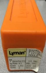 Lyman Double Cavity Pistol Mould 10mm 200 gr BB, TRC
- 3 of 3