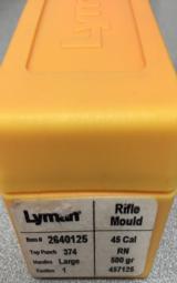 Lyman Single Cavity Rifle Mould 45 cal RN 500 gr - 3 of 3