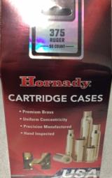 Hornady 375 Ruger Factory New Unprimed Brass Cases - 1 of 3