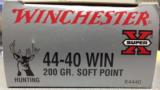 Winchester SuperX 44-40 Win 200 gr Soft Point - 1 of 4
