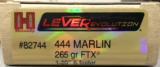 Hornady Lever Evolution 444 Marlin 265 gr FTX - 1 of 4