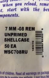 Winchester 7mm-08 Rem Factory New Unprimed Brass Cases - 3 of 3