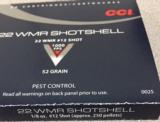 CCI 22 WMR Shotshell 1/8oz #12 shot Approx. 250 Pellets- 4 of 4