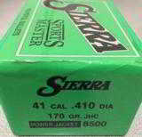 Sierra 41 cal 170gr JHC Pistol Bullets - 2 of 3
