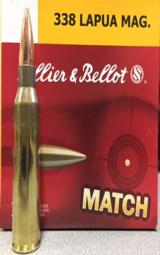 Sellier & Bellot 338 Lapua Mag 300gr Match BTHP - 3 of 4