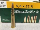 Sellier & Bellot 5.6 X 52R 70gr SP - 2 of 3