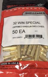 Winchester 32 Win Special Factory New Unprimed Brass Shellcases - 1 of 3