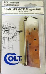 Colt Custom Accessories Colt .45 Magazine 7 Round Nickle - 1 of 3